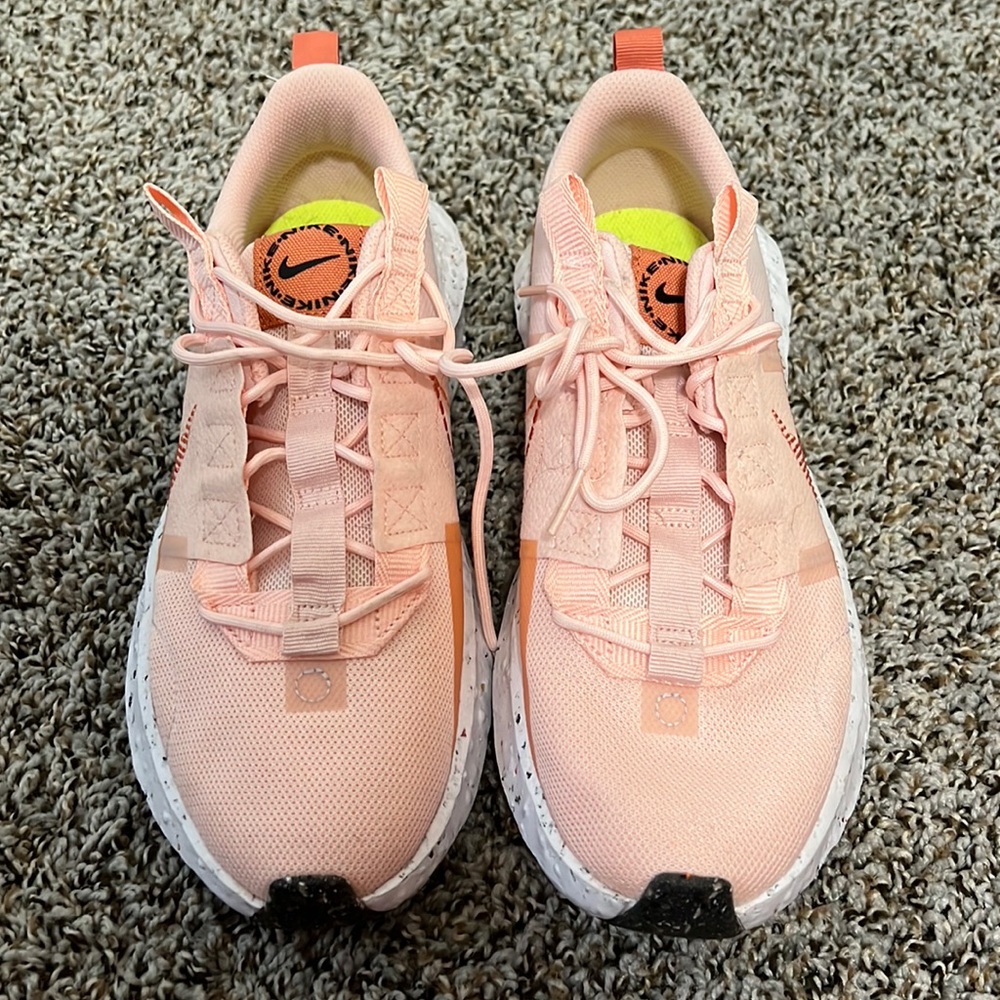 Like New Pair of Blush Pink Nikes Women’s 10 Recycled Soles